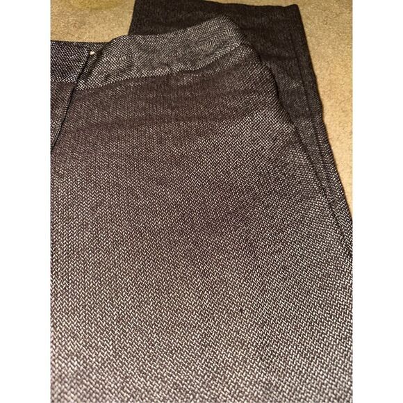 Loft gray woven Trousers Pants size 4 Curvy NWT - Picture 2 of 6